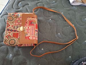 Boho Print Crossbody Bag