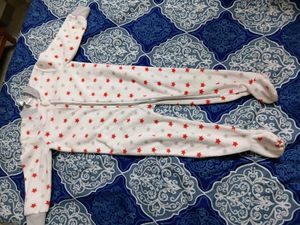Cute Starry Footed Pajamas
