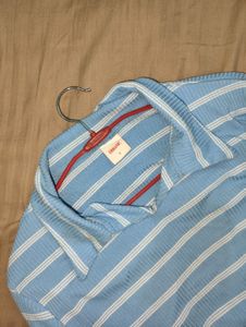 Urbanic Blue Crop Top