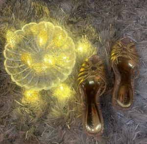 Catwalk Gold &amp; Snake Wedges