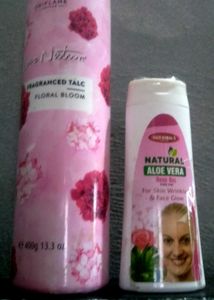 Oriflame Talc & Aloe Vera Gel