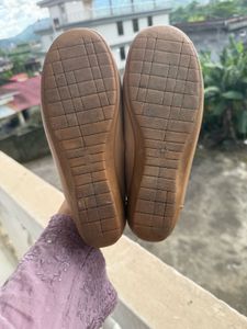 Beige Loafers