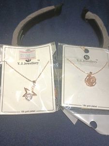 Rose & Star Necklaces