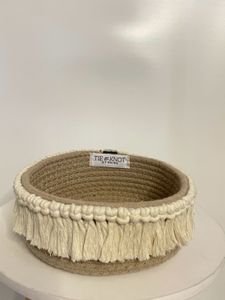 Macrame Handmade Cotton Basket