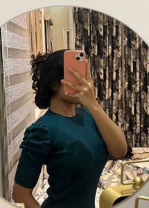 Green Fitted Top