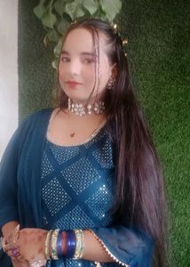 Teal Blue Sequin Embroidered Shot Fruk Sharara