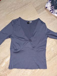 Ribbed H&amp;M Top