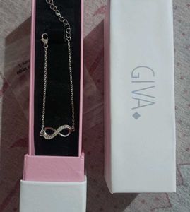 Giva 925 Real Silver Infinity Bracelet