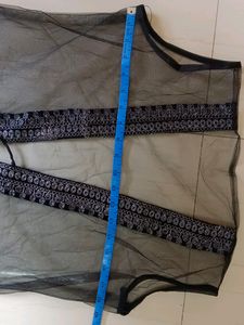 Shrug Net Lace Work Free Size