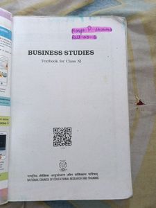 Business Studies And AccountancyBook (NCERT) For C