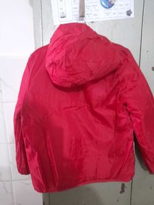 Red Hooded Jacket