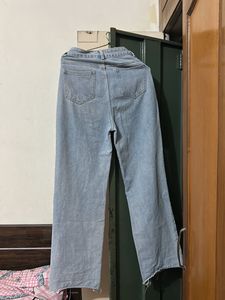 Light Wash Wide Leg Jeans