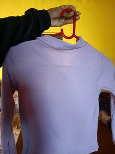 Lavender Girlish Top