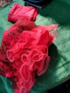 Pink Embroidered Dress