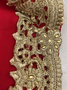 bridal heavy saree Red &amp; Gold Sare