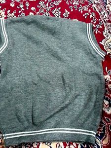 Oswal Grey Sweater Vest