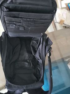 Sleek Black &#39;Ghost&#39; Backpack - Durable &amp; Stylish
