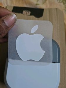 Apple Logo Stiker..never Use