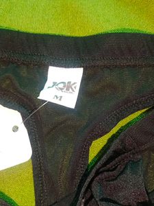 JQK Black Thong