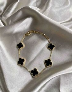 Gold Clover Bracelet
