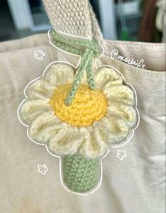 Crochet Lip Balm Pouch Bag Charm