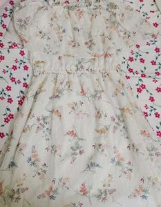 Floral Off-Shoulder Dress