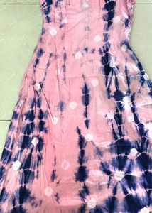 Pink With Blue Nighty