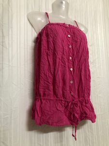 Camaieu Rose Pink Sleeveless Top