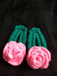 Handmade Crochet Hair Accessories.