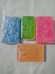 Natural Ongnic Bate Soap Set 4 Picese