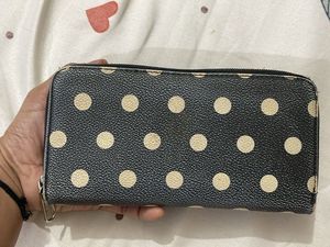 Polka Dots Wallet For Girls/ Women