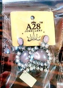 Red Stone Earrings