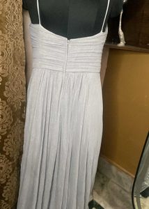 Silver Gown Shimmer Party Cocktail Kitty