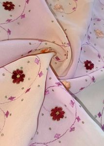 Pink Embroidered Kurta Set