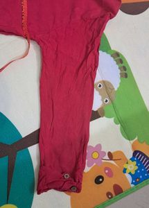 Cotton  Kurti  Dark Pink Color.
