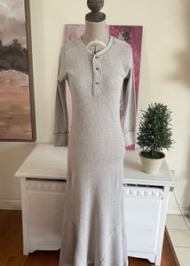 polo Ralph lauren Ribbed Knit Maxi Dress
