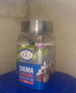 Container Jar With Spoon