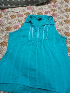 Sky-blue Top