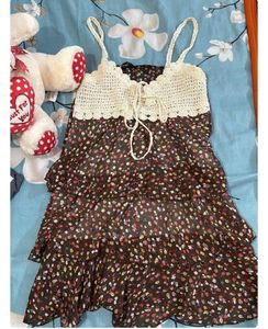 Floral Crochet Top