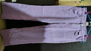 Lilac Denim Jeans