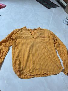 Yellow Shirt Kurta