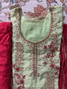 Heavy Chanderi Suit