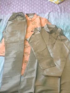 KURTA PAJAMA AND WITH FULL BLAZER