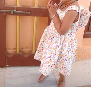 Floral Print Baby Dress