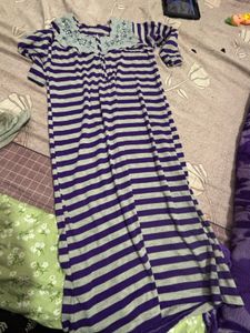 Striped Nightgown