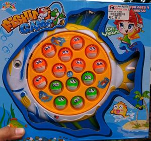 Musical spining Fishing Game