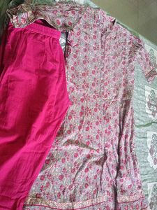 Floral Print Kurta Set