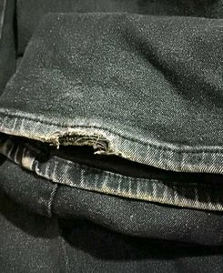 Dark Wash Denim Flared Jeans