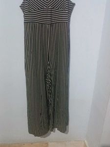 Striped Spaghetti Strap Jumpsuit