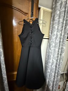 Black Fit &amp; Flare Dress